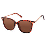 XL 5798 Polarised Fashion Sunglasses (Women) - Tort Brown